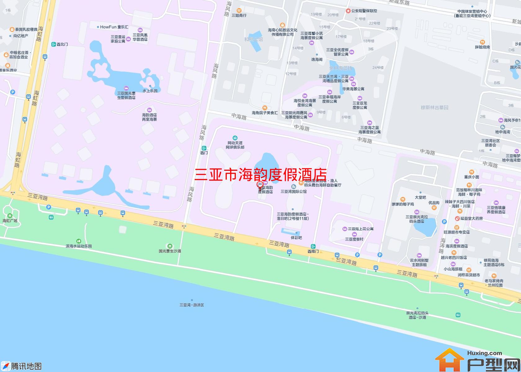 海韵度假酒店小区 - 户型网
