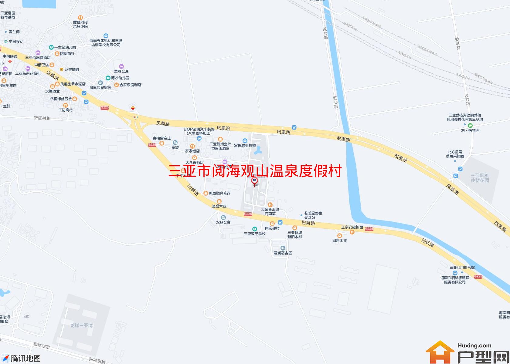 阅海观山温泉度假村小区 - 户型网