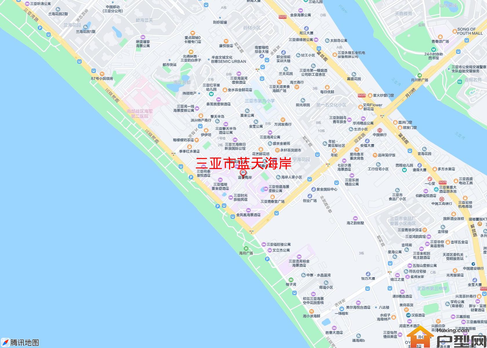 蓝天海岸小区 - 户型网