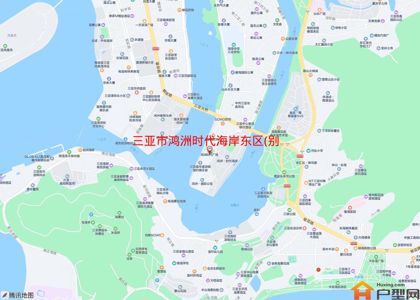 鸿洲时代海岸东区(别墅)小区 - 户型网