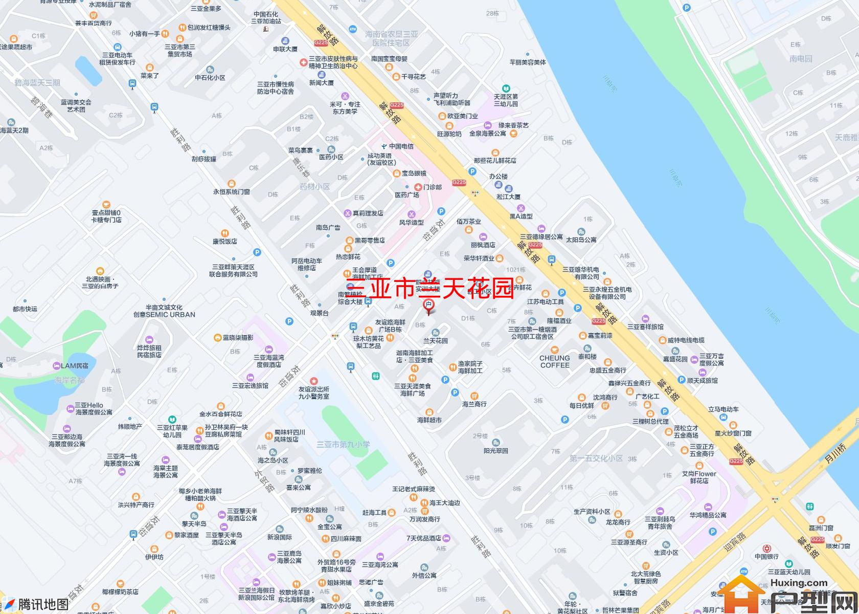 兰天花园小区 - 户型网