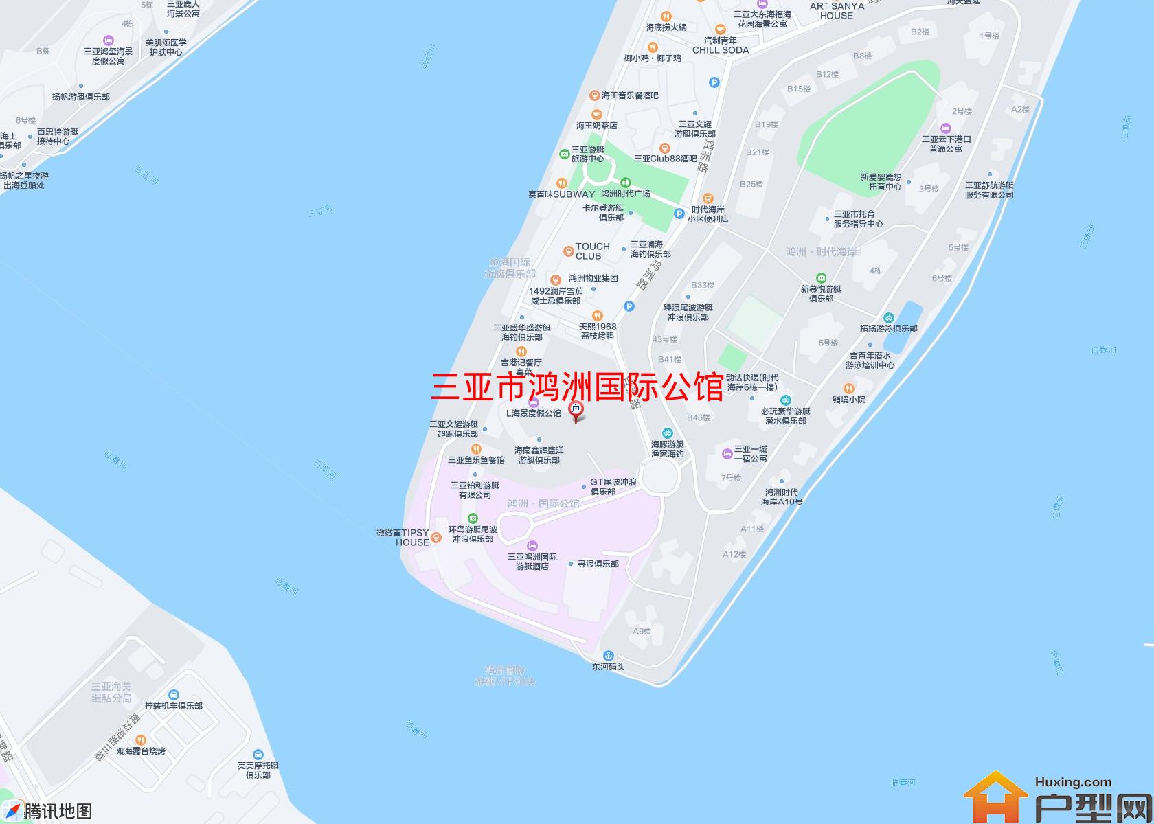 鸿洲国际公馆小区 - 户型网