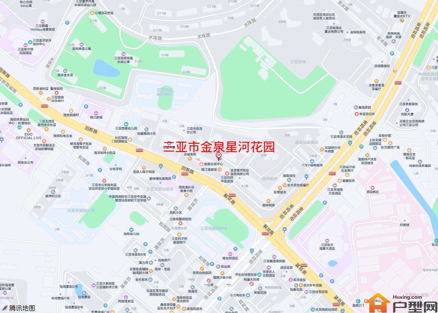 金泉星河花园小区 - 户型网