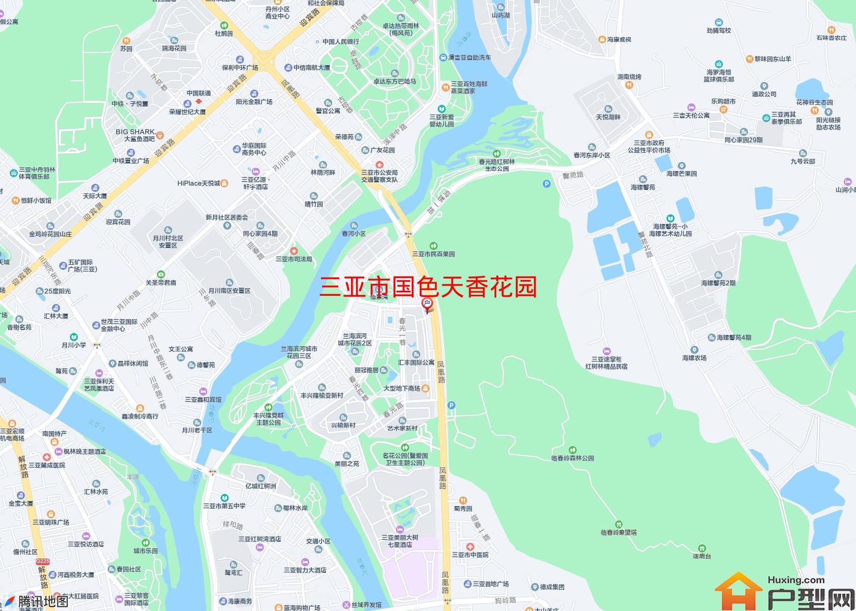 国色天香花园小区 - 户型网