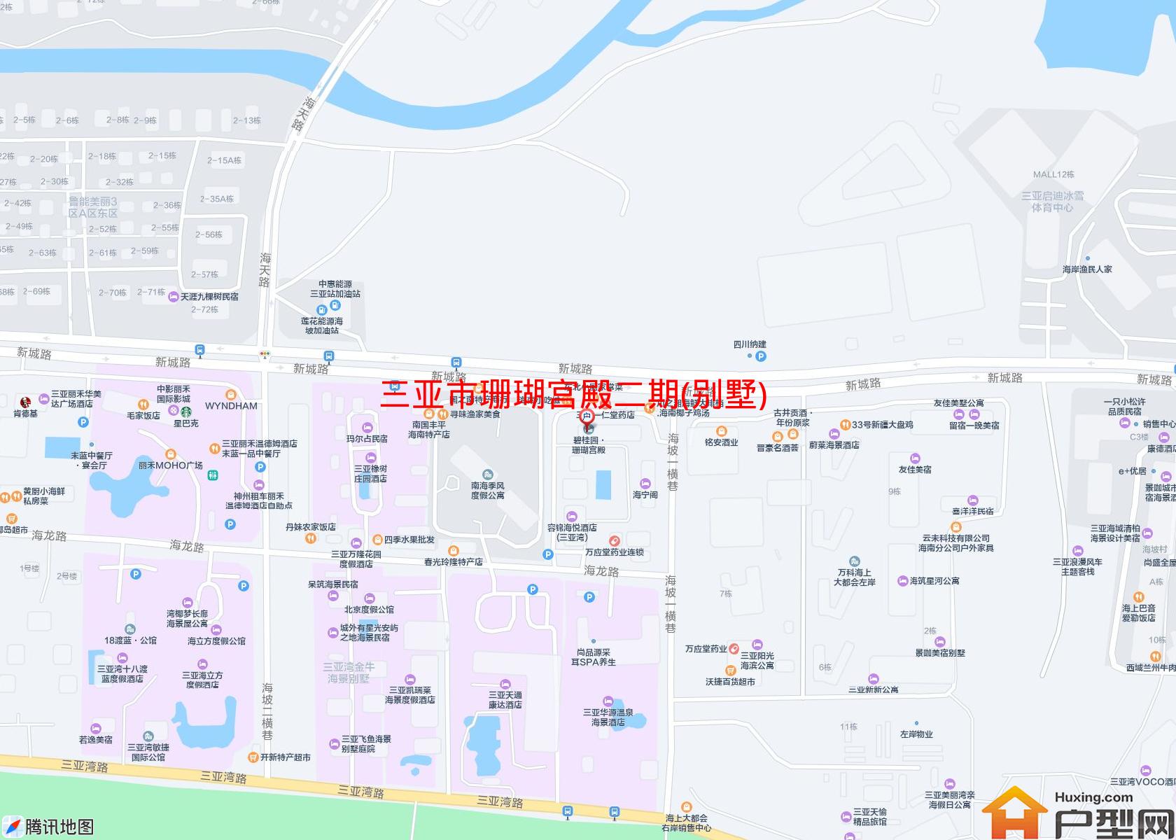 珊瑚宫殿二期(别墅)小区 - 户型网