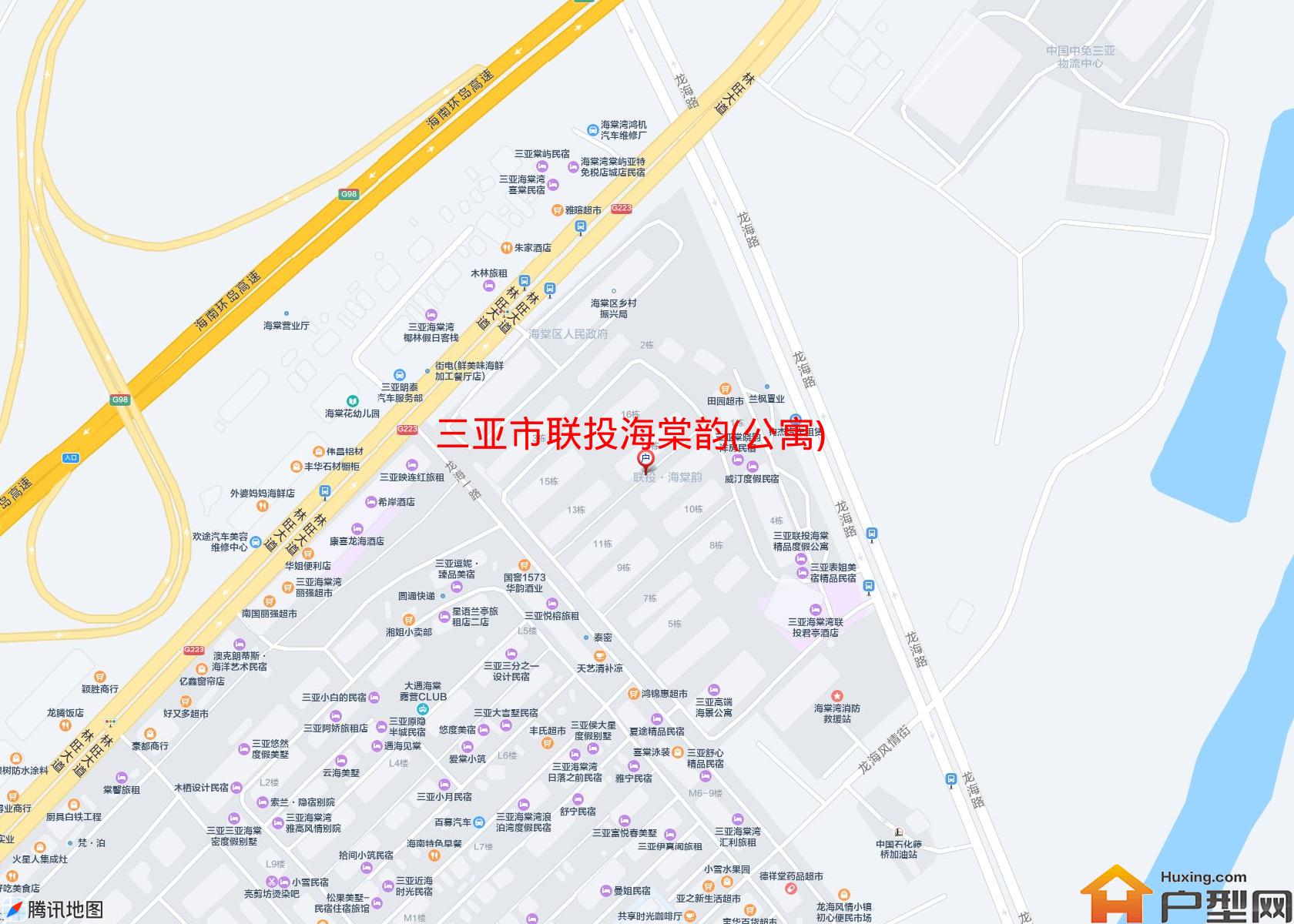 联投海棠韵(公寓)小区 - 户型网