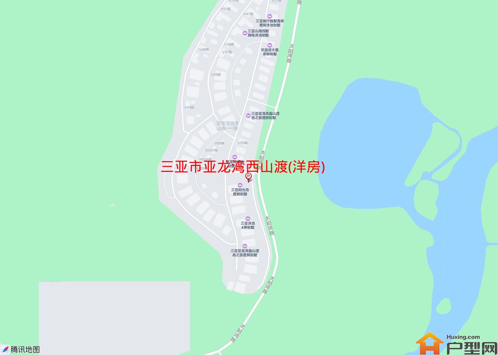 亚龙湾西山渡(洋房)小区 - 户型网
