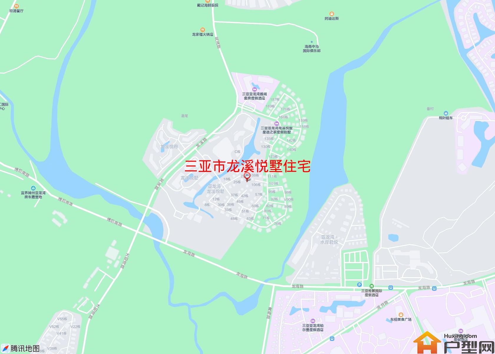 龙溪悦墅住宅小区 - 户型网
