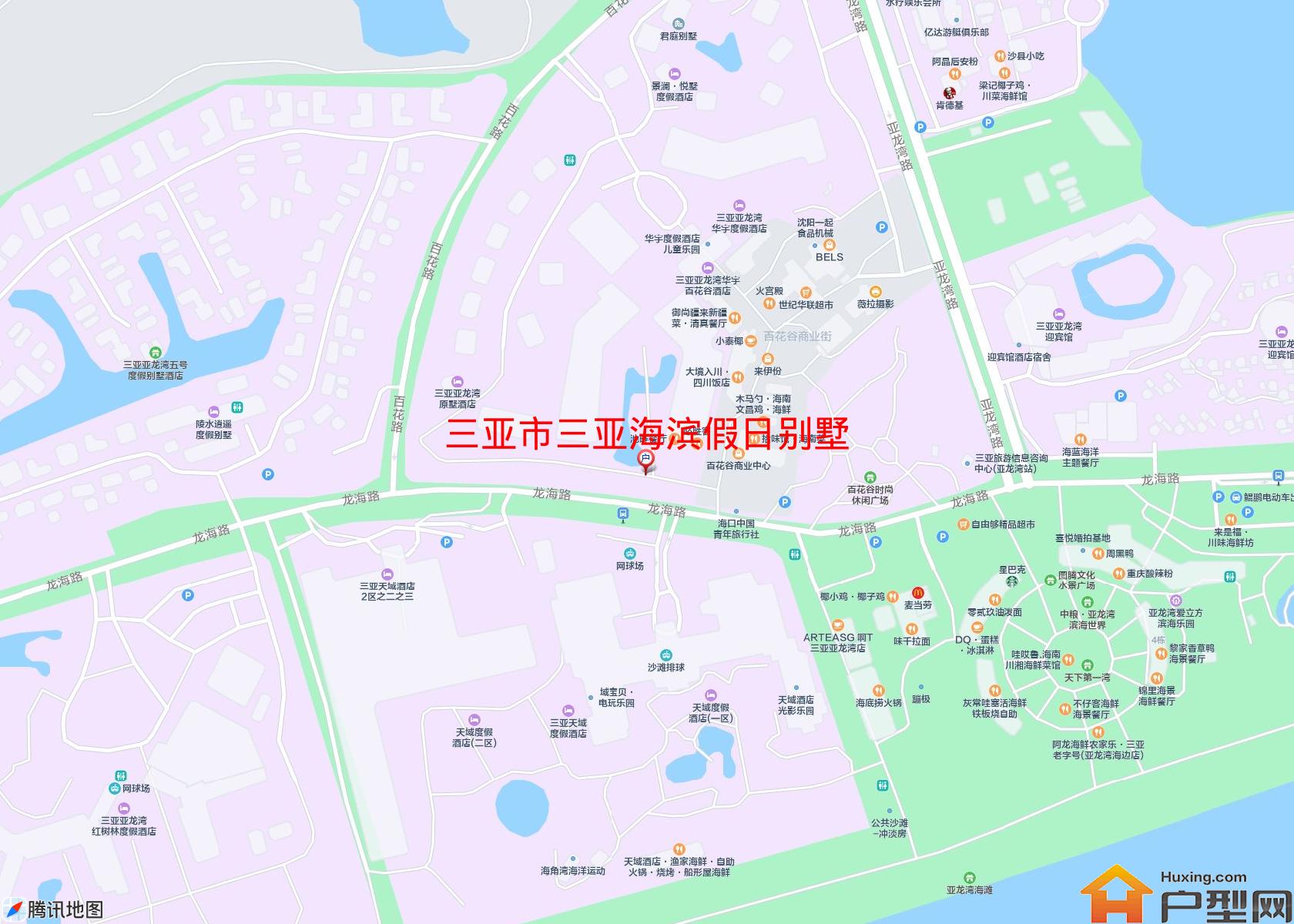 三亚海滨假日别墅小区 - 户型网