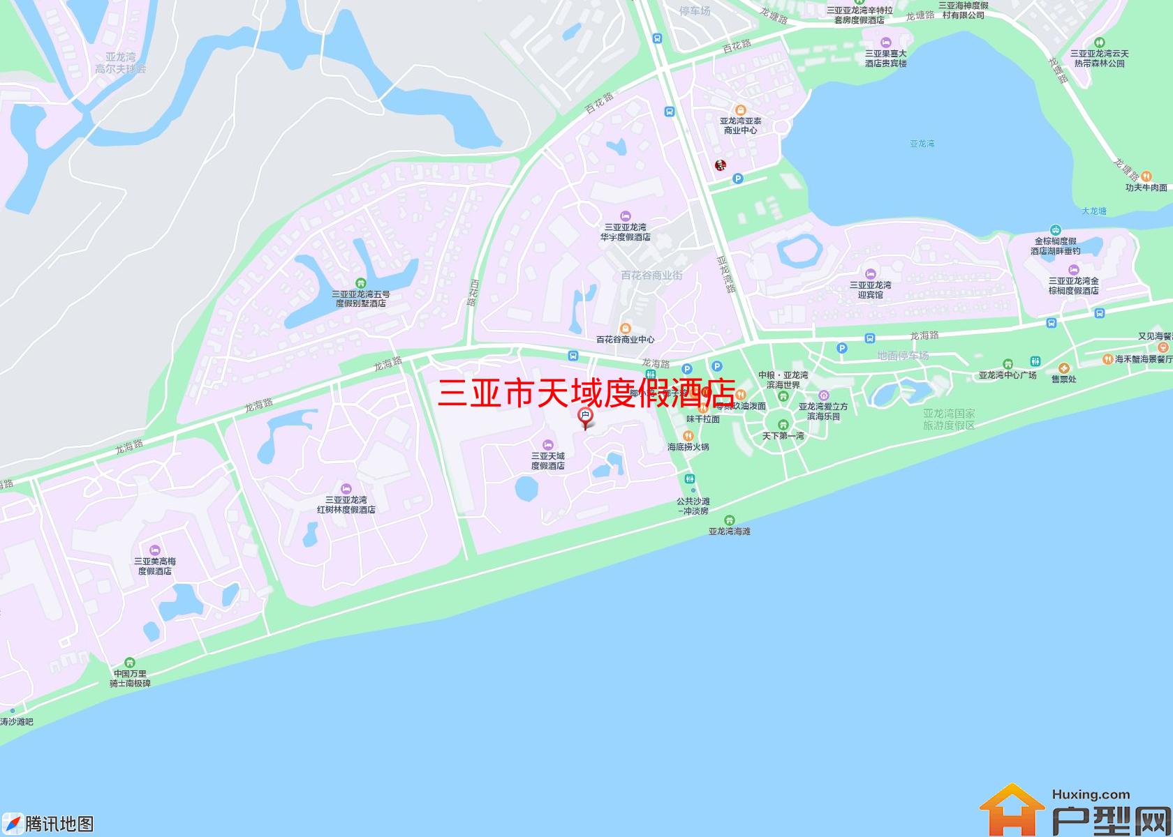 天域度假酒店小区 - 户型网