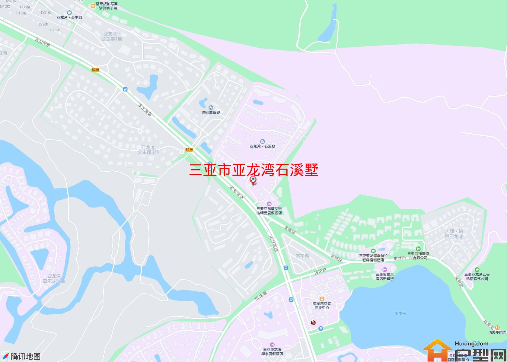 亚龙湾石溪墅小区 - 户型网