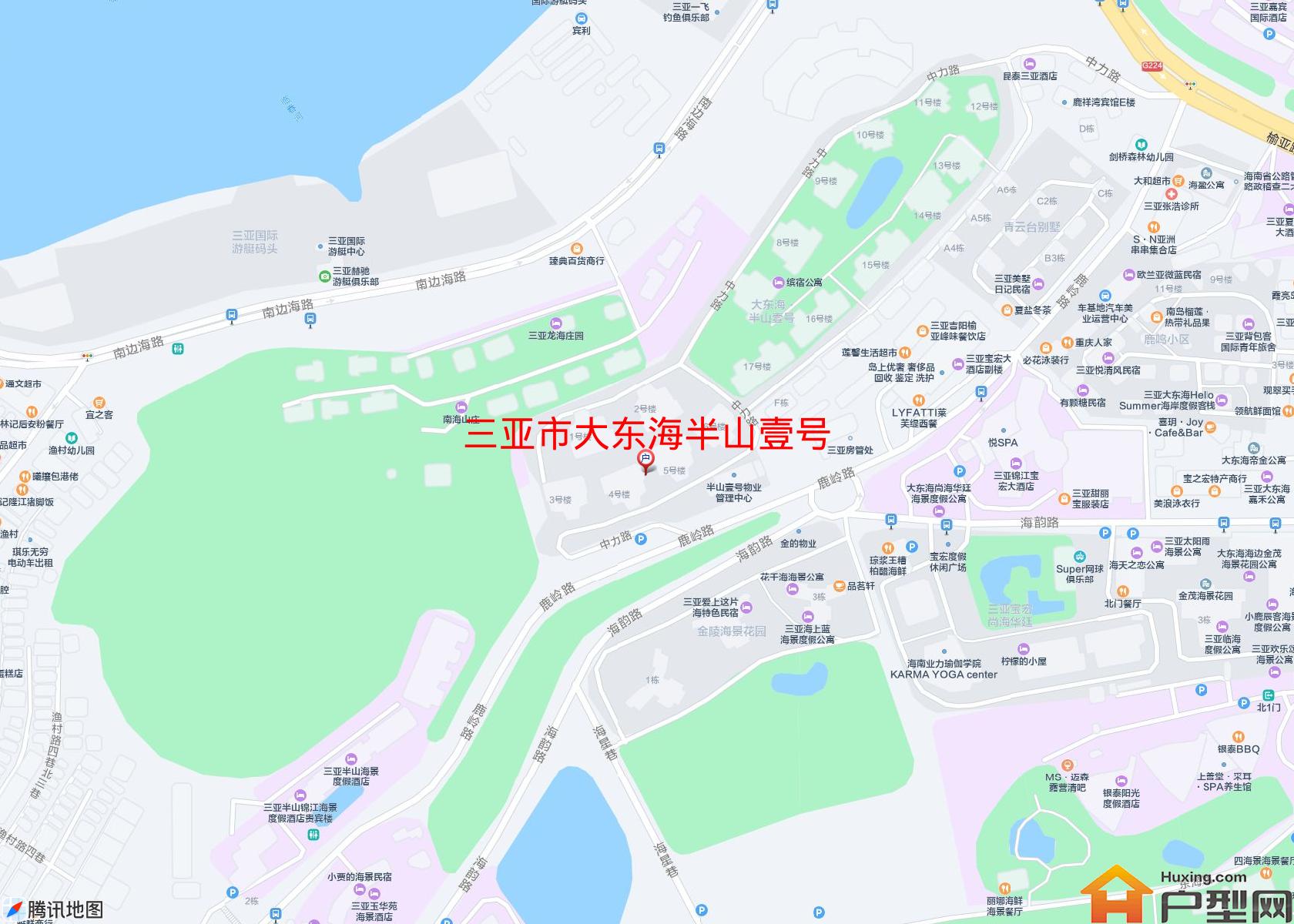 大东海半山壹号小区 - 户型网
