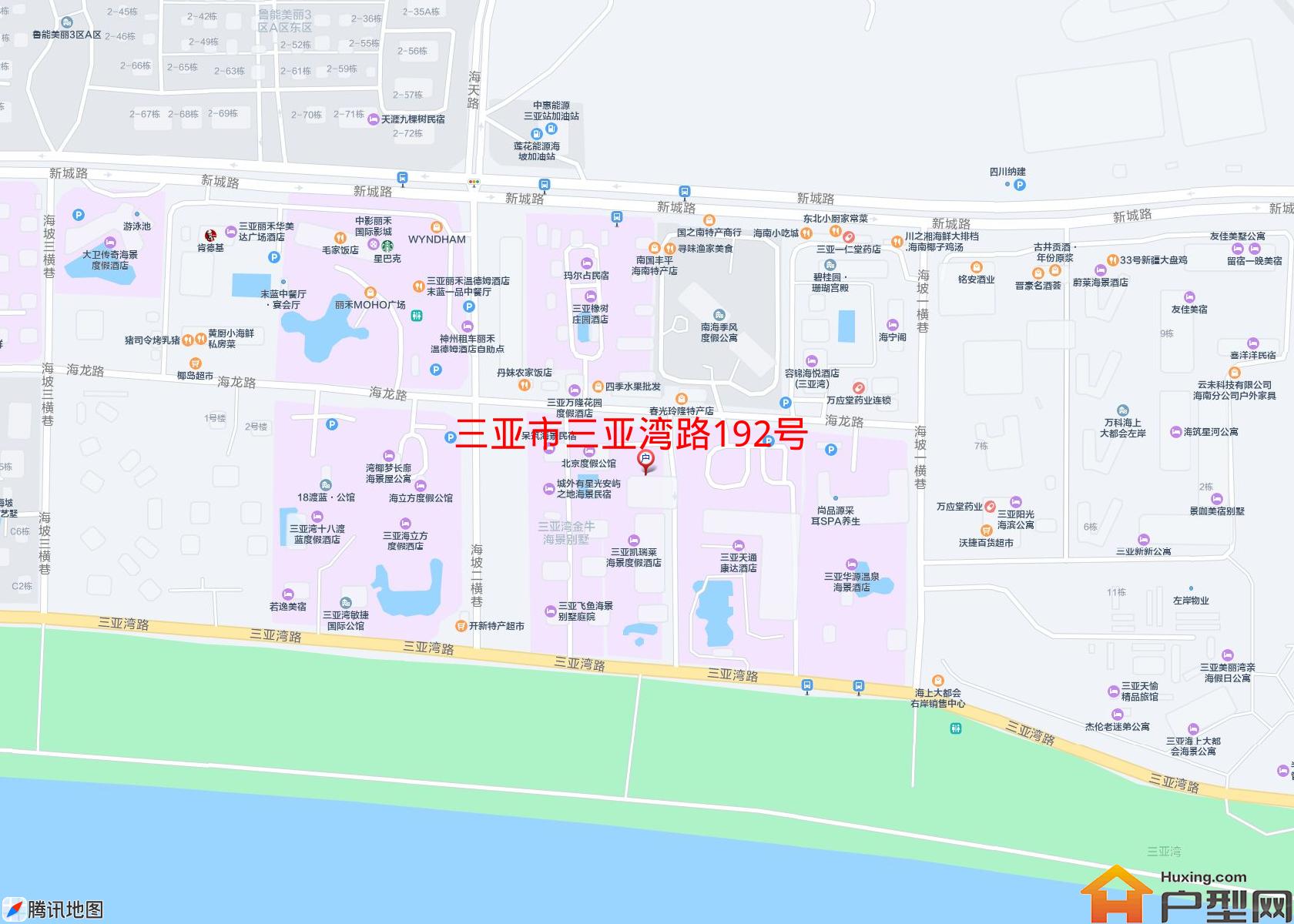 三亚湾路192号小区 - 户型网