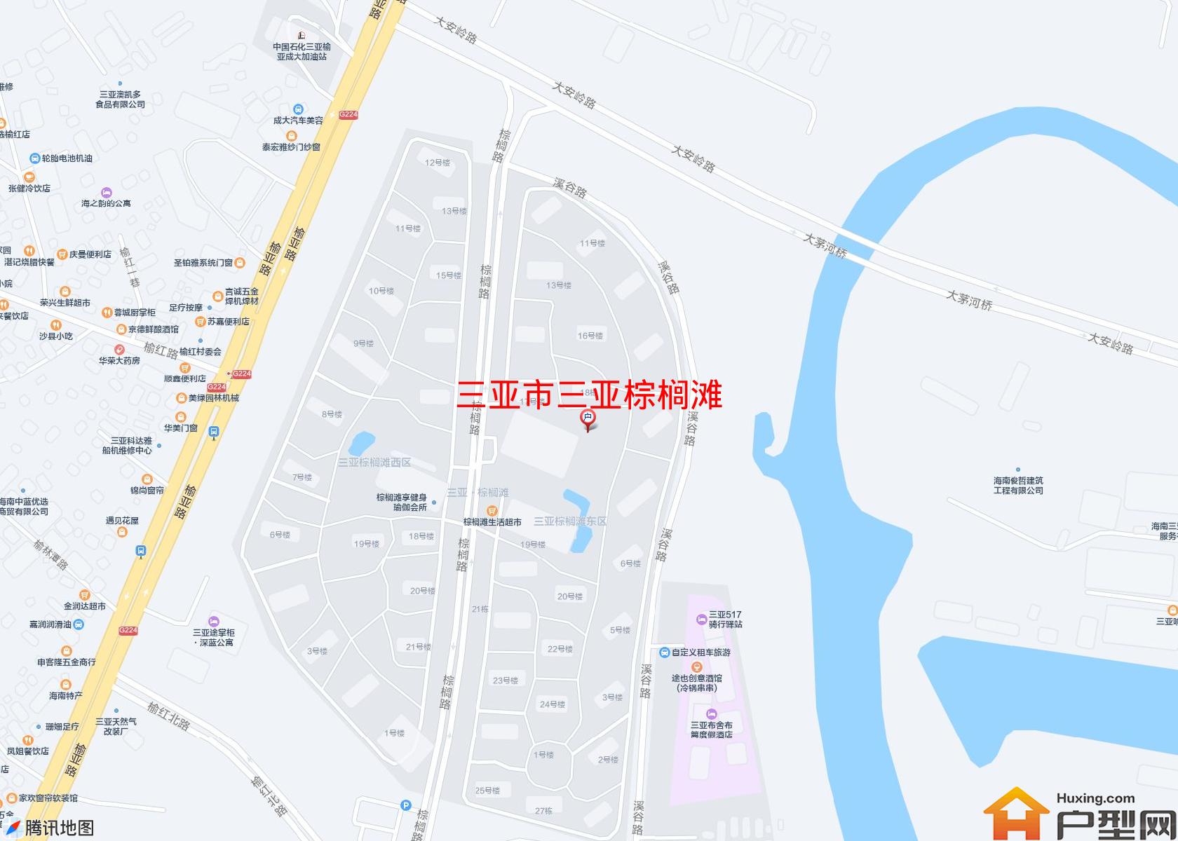 三亚棕榈滩小区 - 户型网