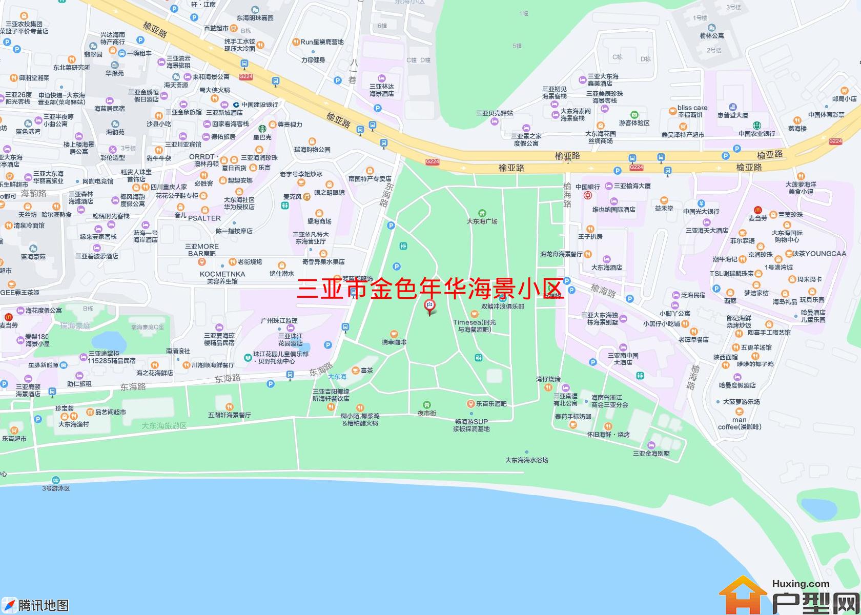 金色年华海景小区小区 - 户型网