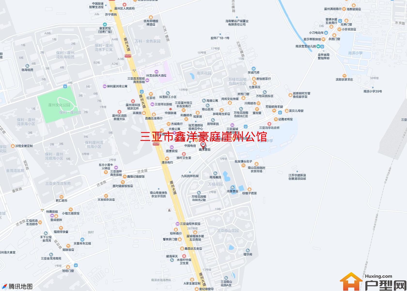 鑫洋豪庭崖州公馆小区 - 户型网
