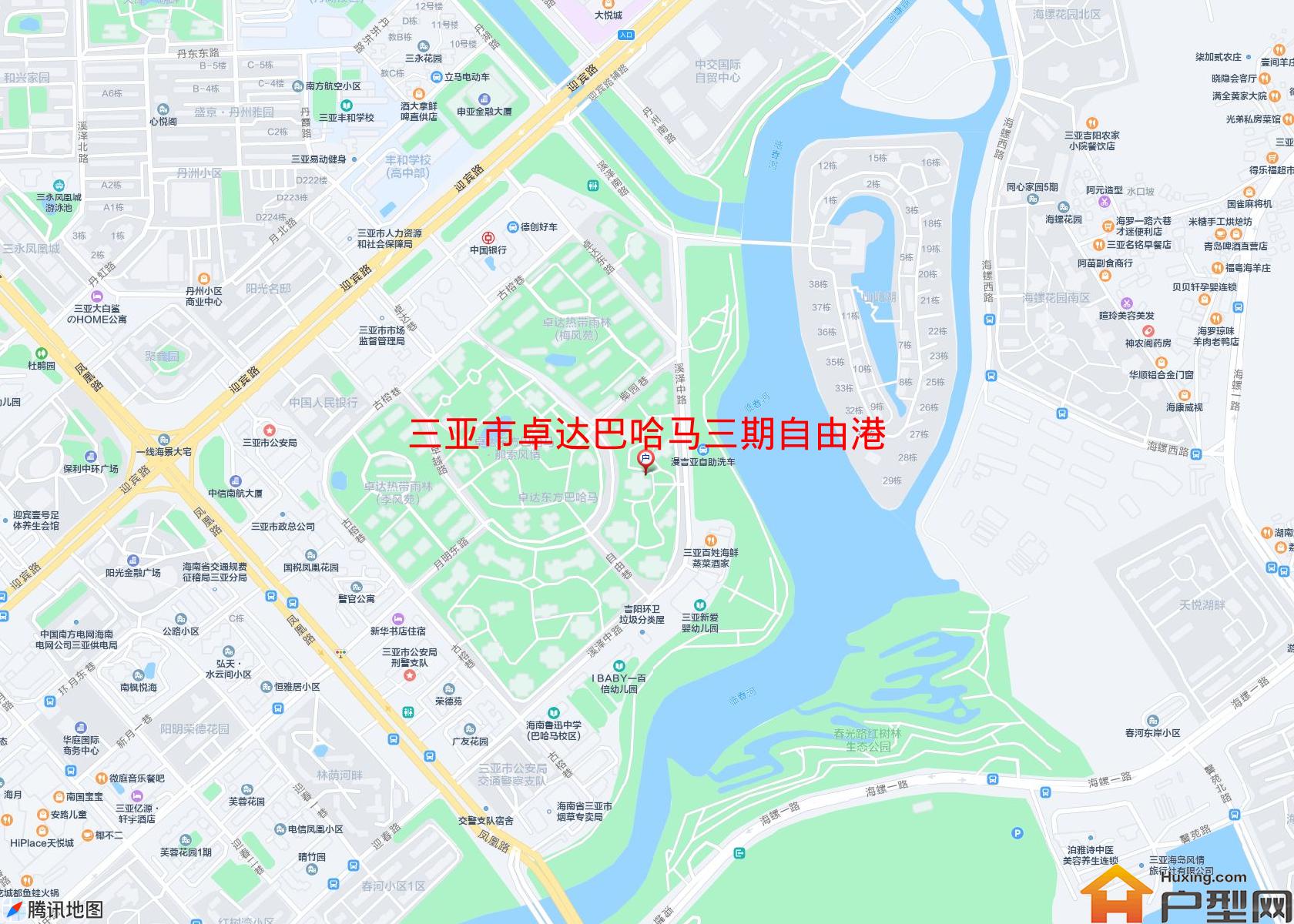 卓达巴哈马三期自由港湾小区 - 户型网