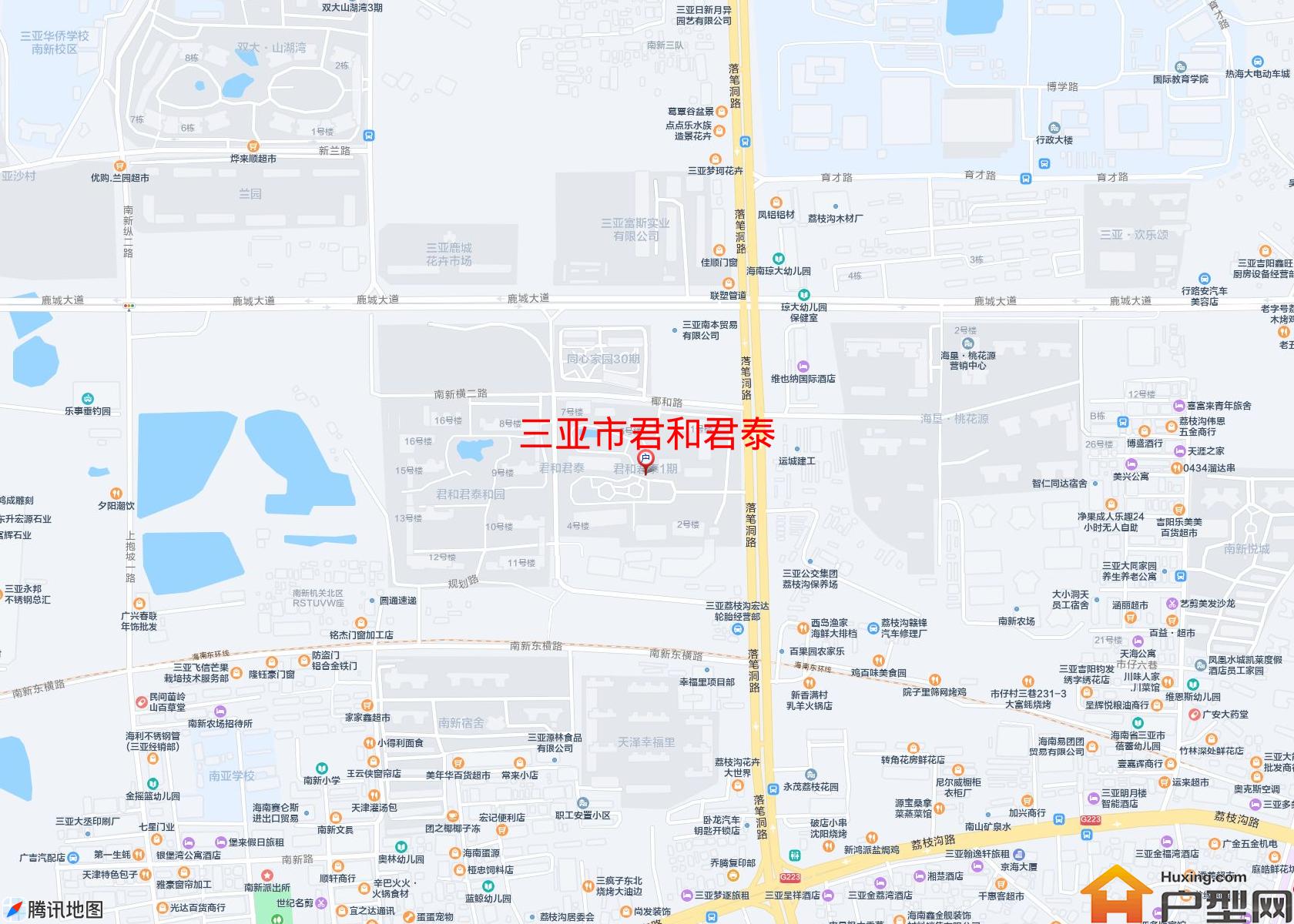 君和君泰小区 - 户型网
