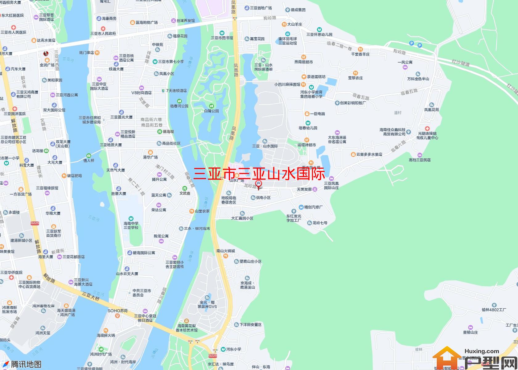 三亚山水国际小区 - 户型网