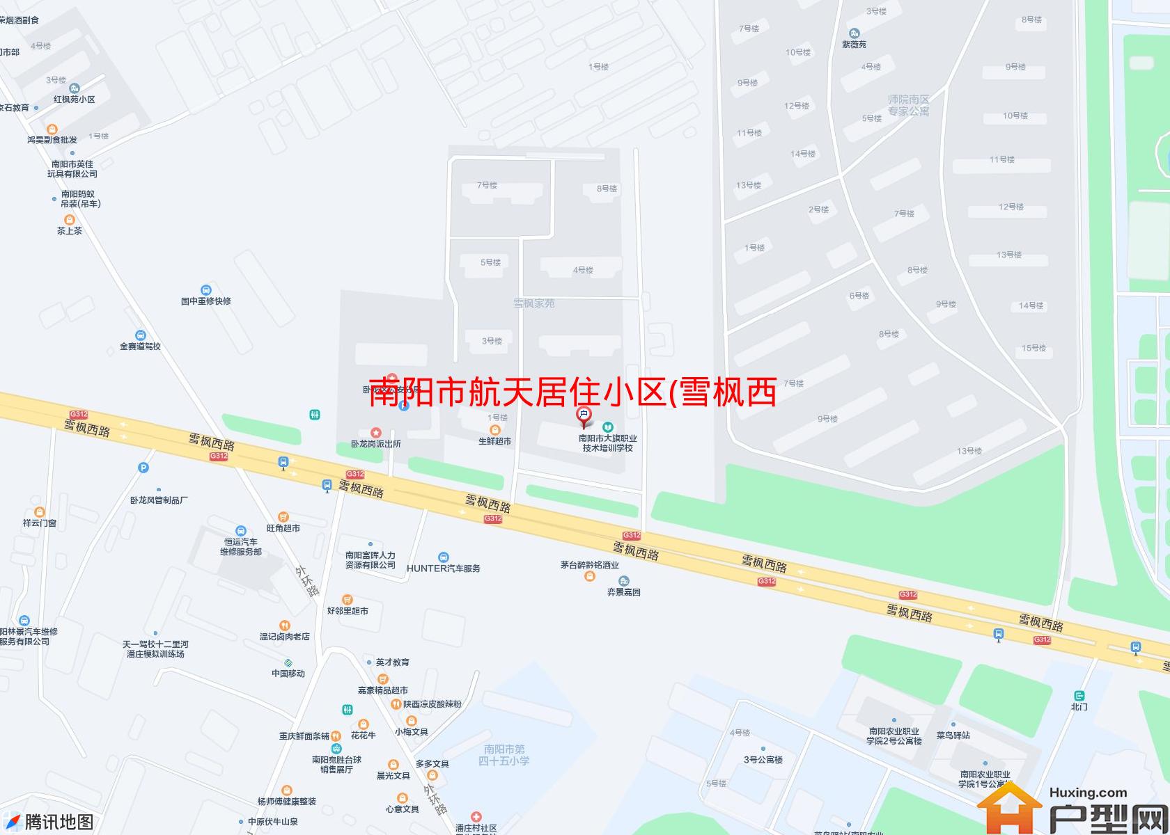 航天居住小区(雪枫西路)小区 - 户型网