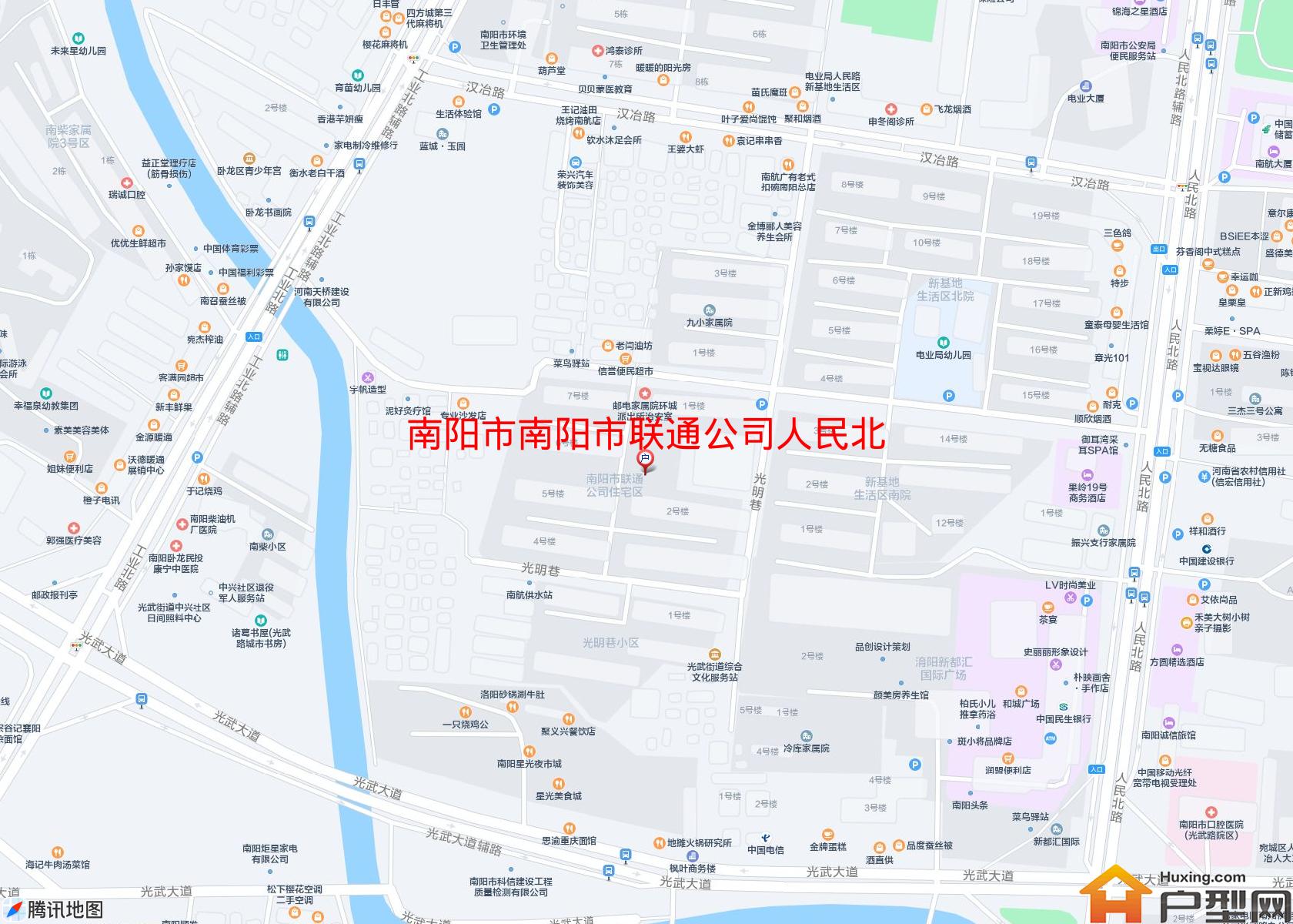 南阳市联通公司人民北路住宅区小区 - 户型网