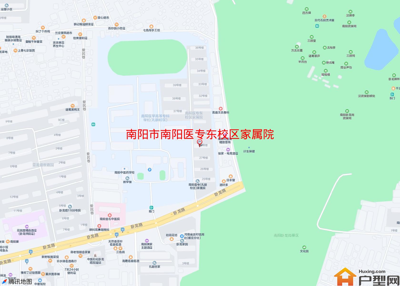 南阳医专东校区家属院小区 - 户型网