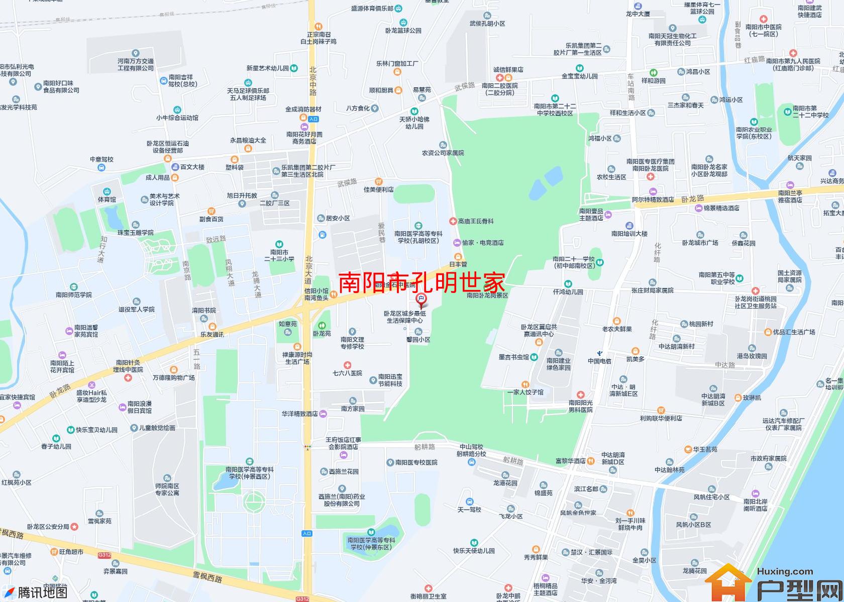 孔明世家小区 - 户型网