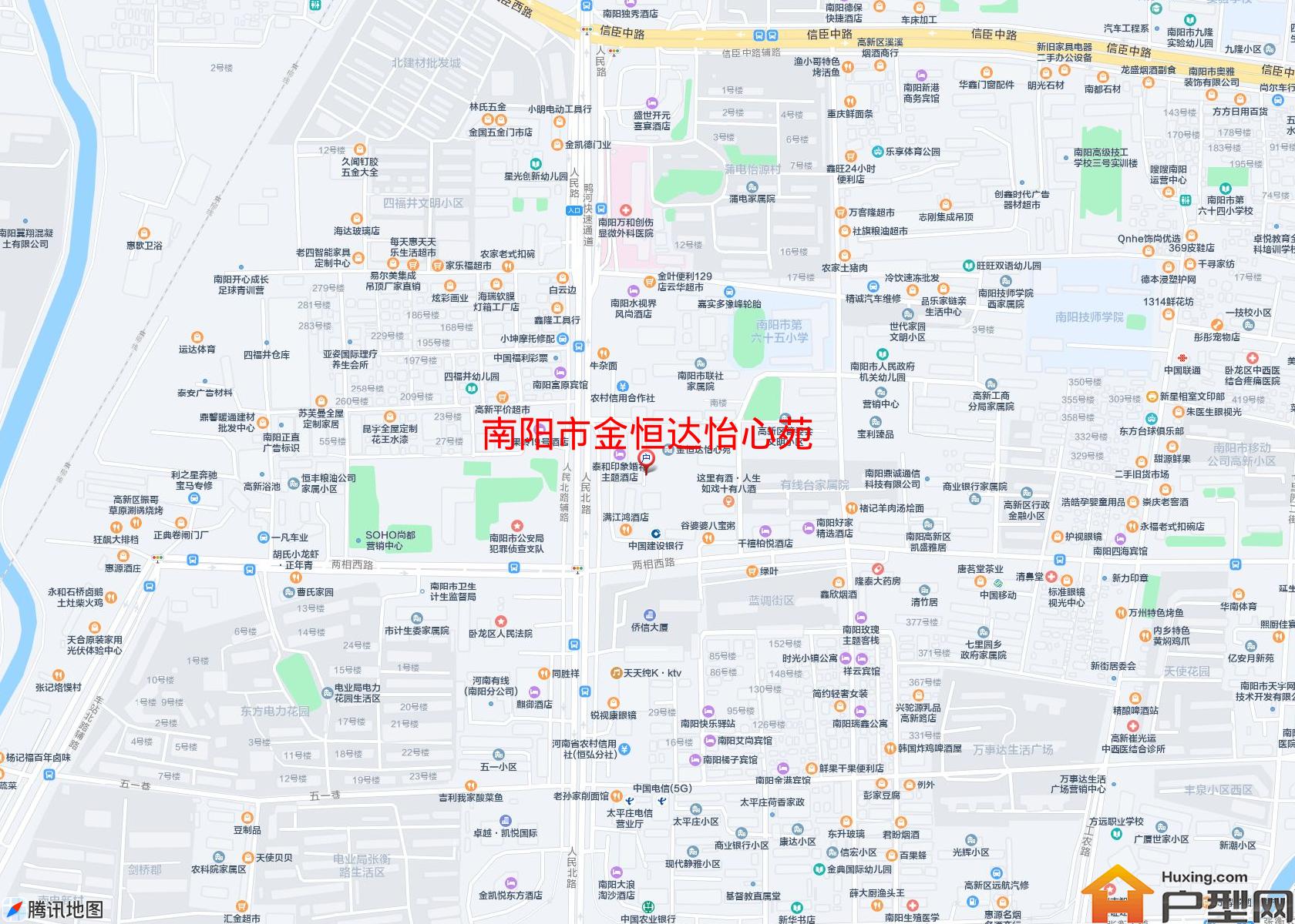 金恒达怡心苑小区 - 户型网