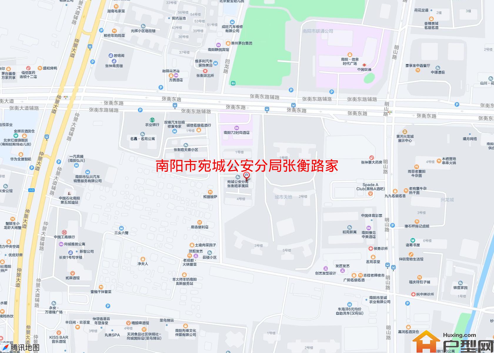 宛城公安分局张衡路家属院小区 - 户型网