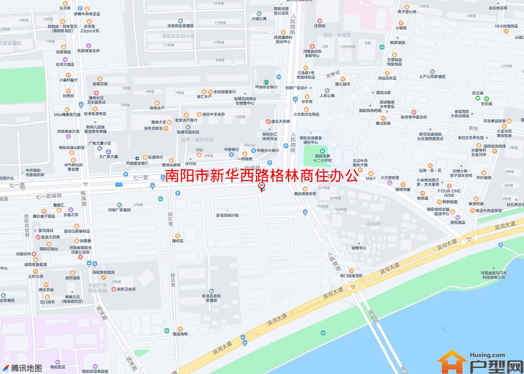 新华西路格林商住办公小区 - 户型网