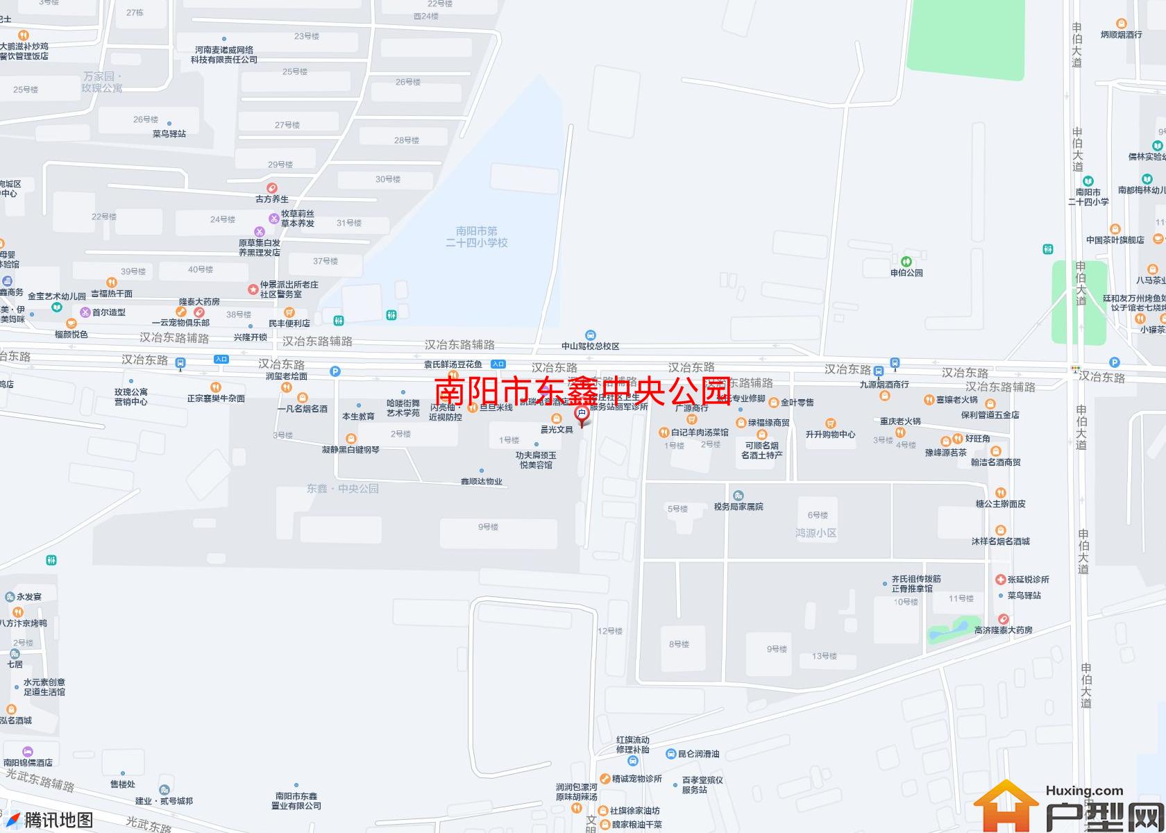 东鑫中央公园小区 - 户型网