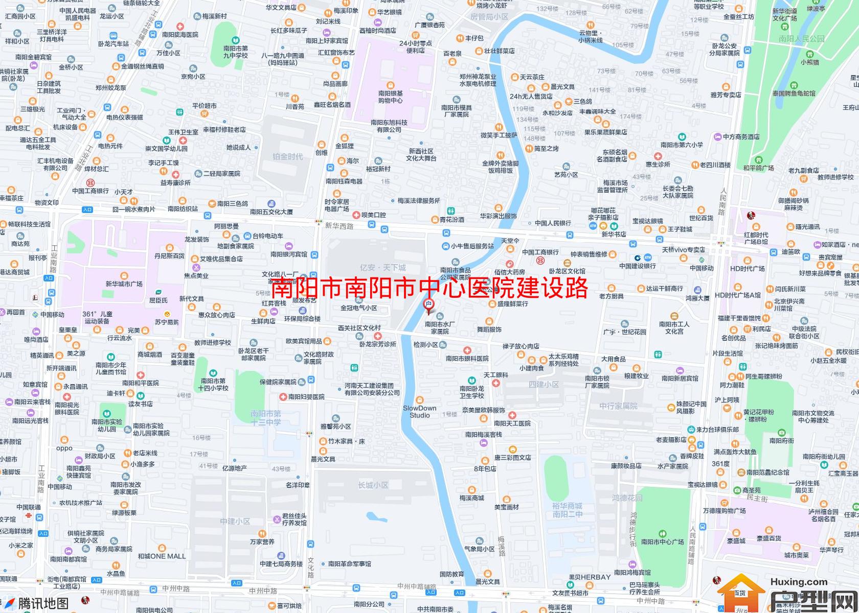 南阳市中心医院建设路文明小区小区 - 户型网