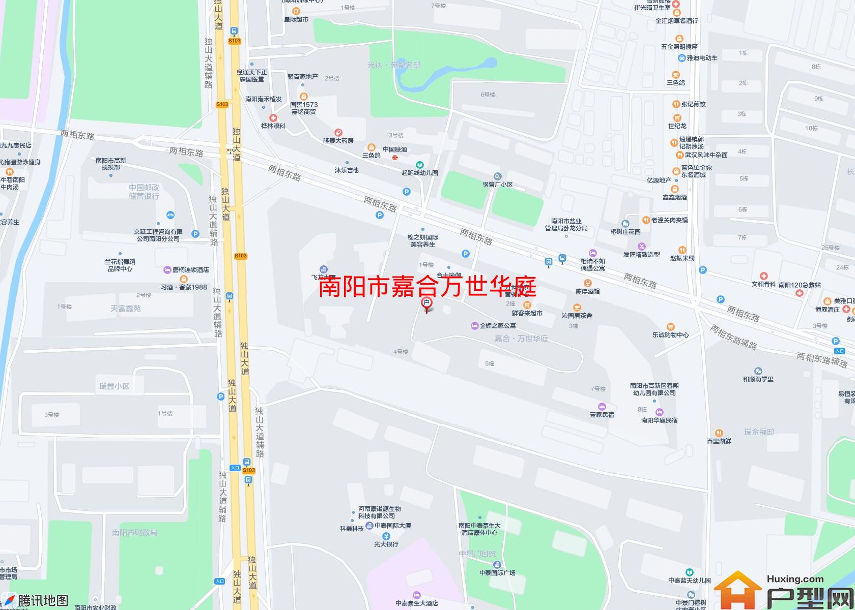 嘉合万世华庭小区 - 户型网