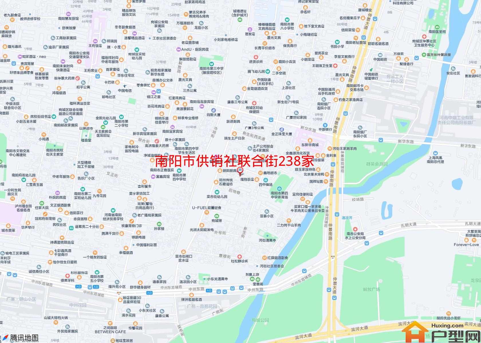 供销社联合街238家属院小区 - 户型网