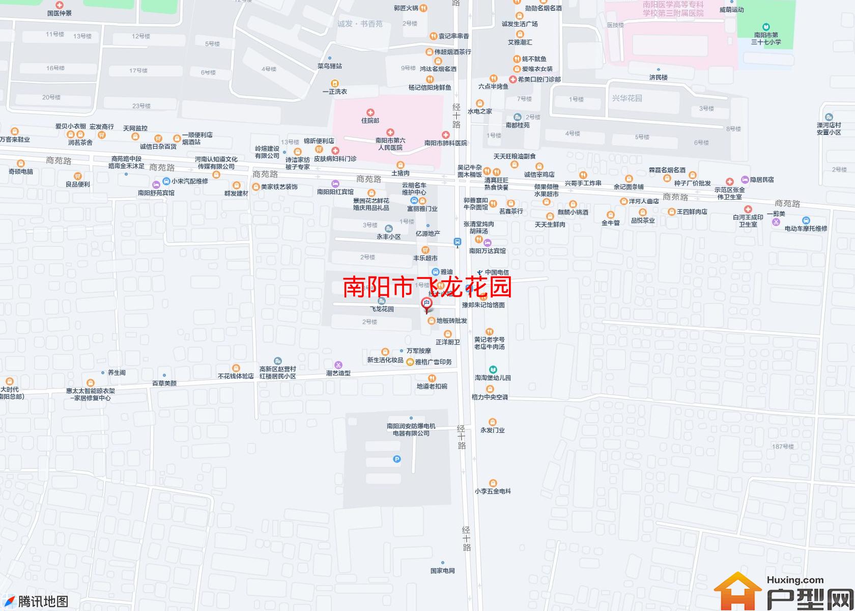 飞龙花园小区 - 户型网