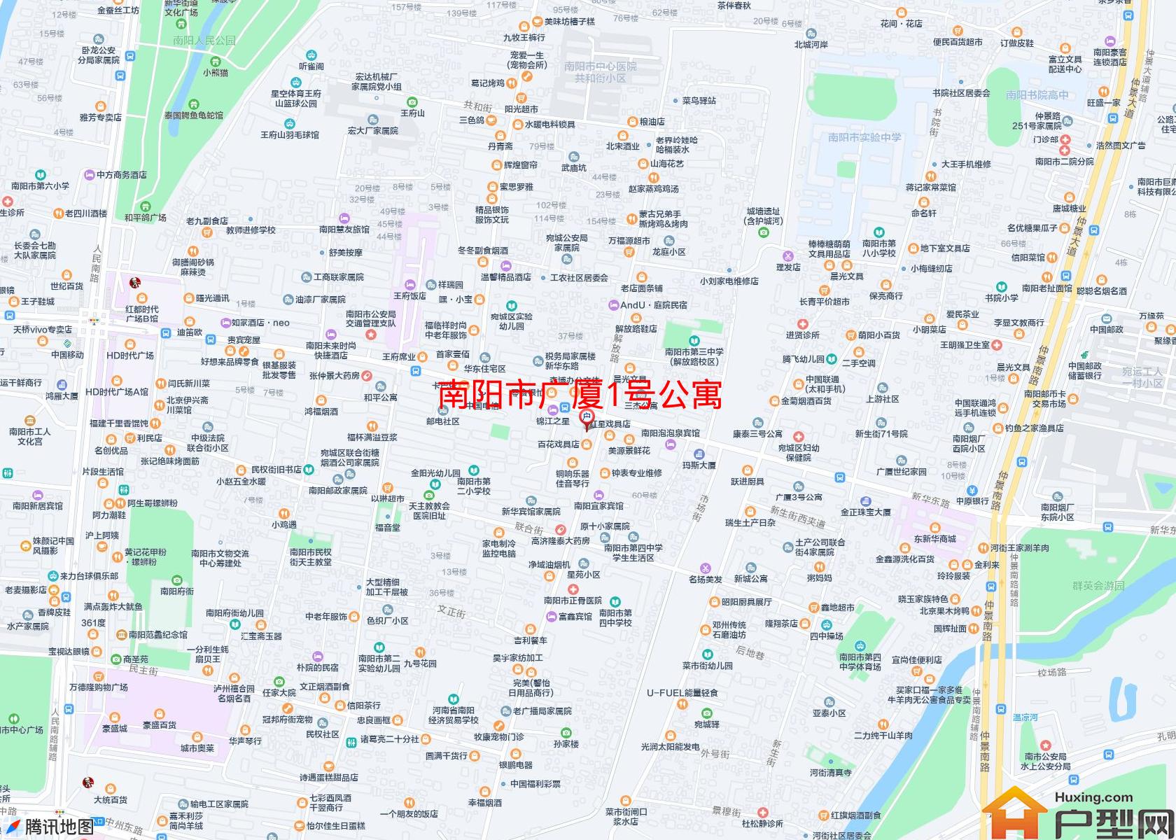 广厦1号公寓小区 - 户型网