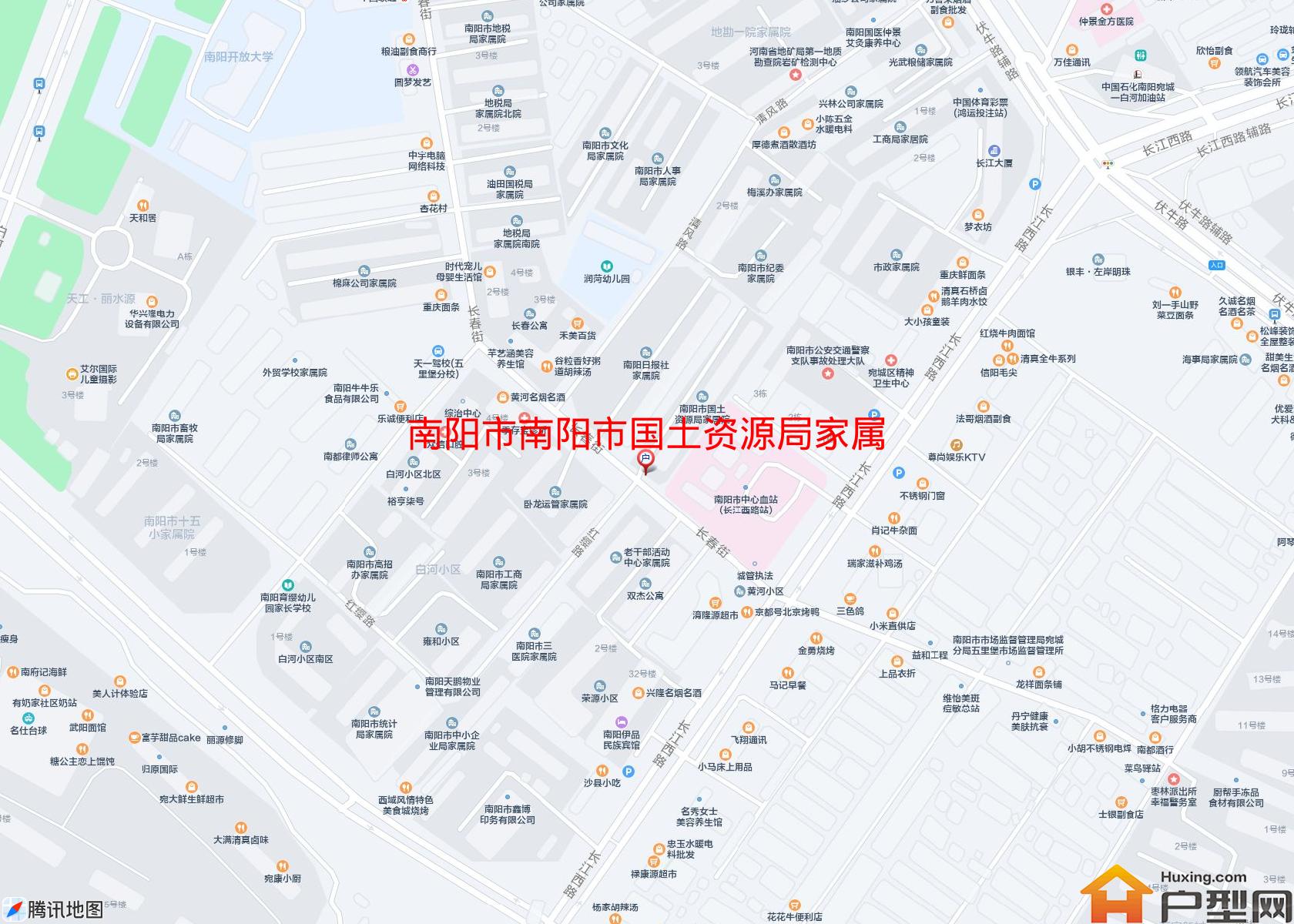 南阳市国土资源局家属院小区 - 户型网