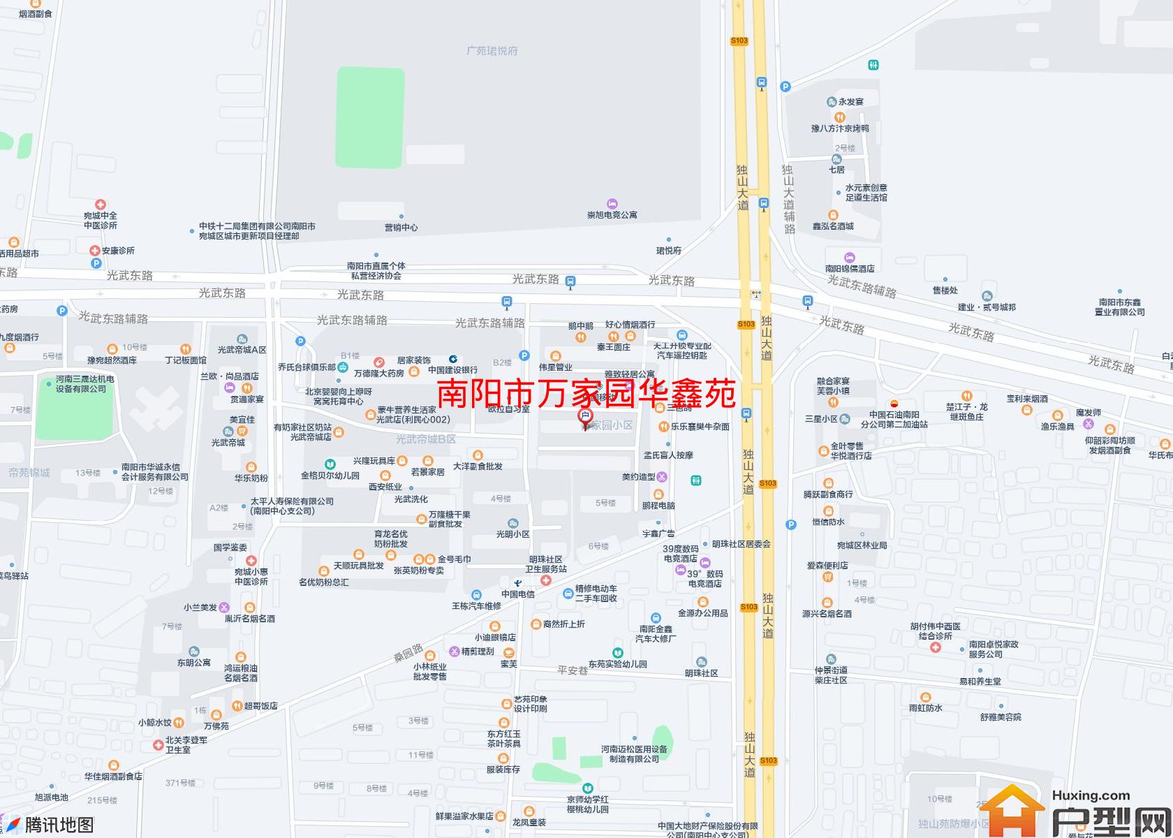 万家园华鑫苑小区 - 户型网