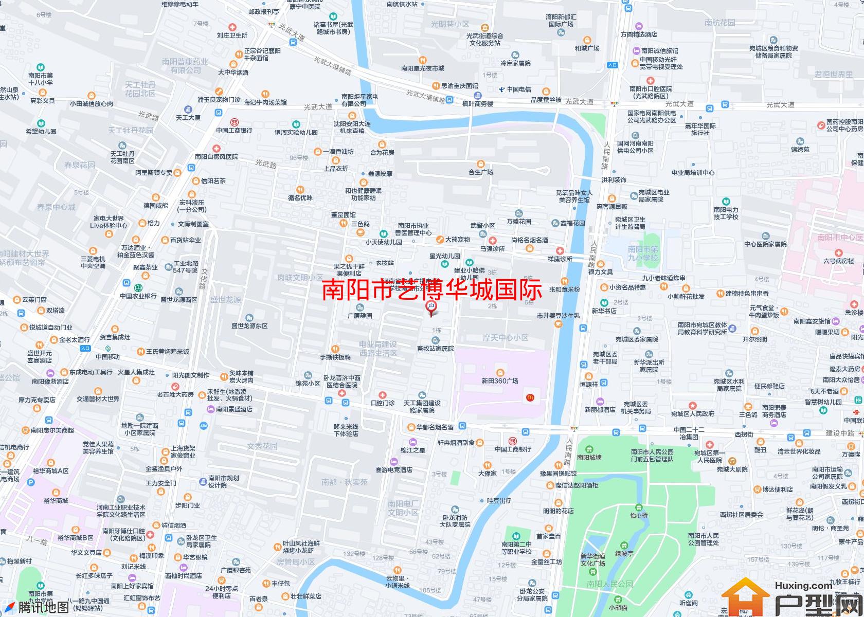 艺博华城国际小区 - 户型网