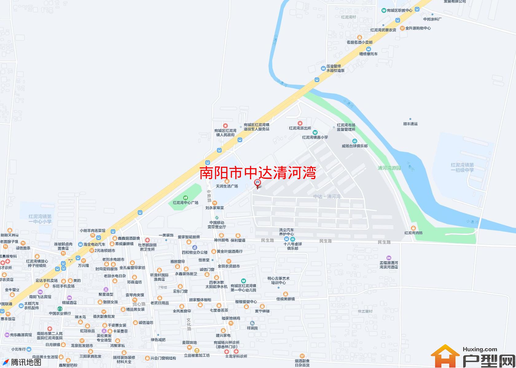 中达清河湾小区 - 户型网