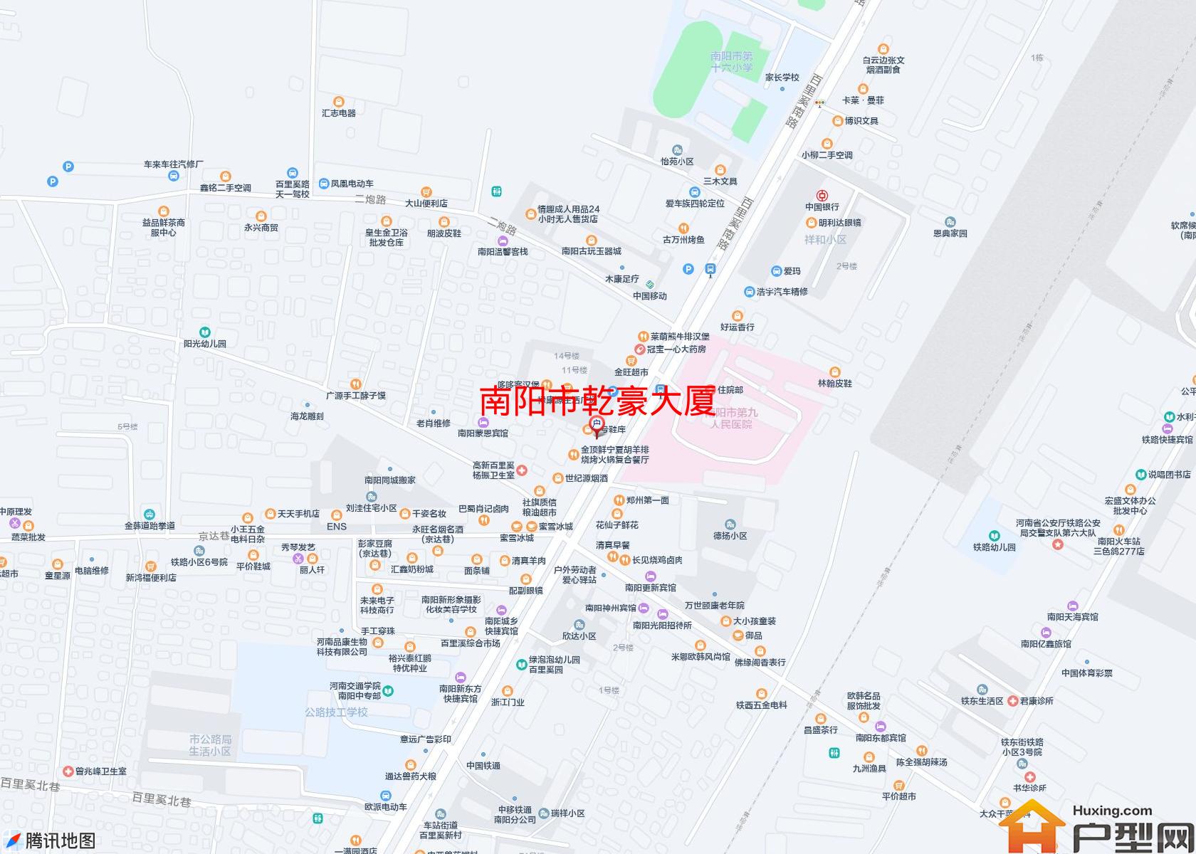 乾豪大厦小区 - 户型网