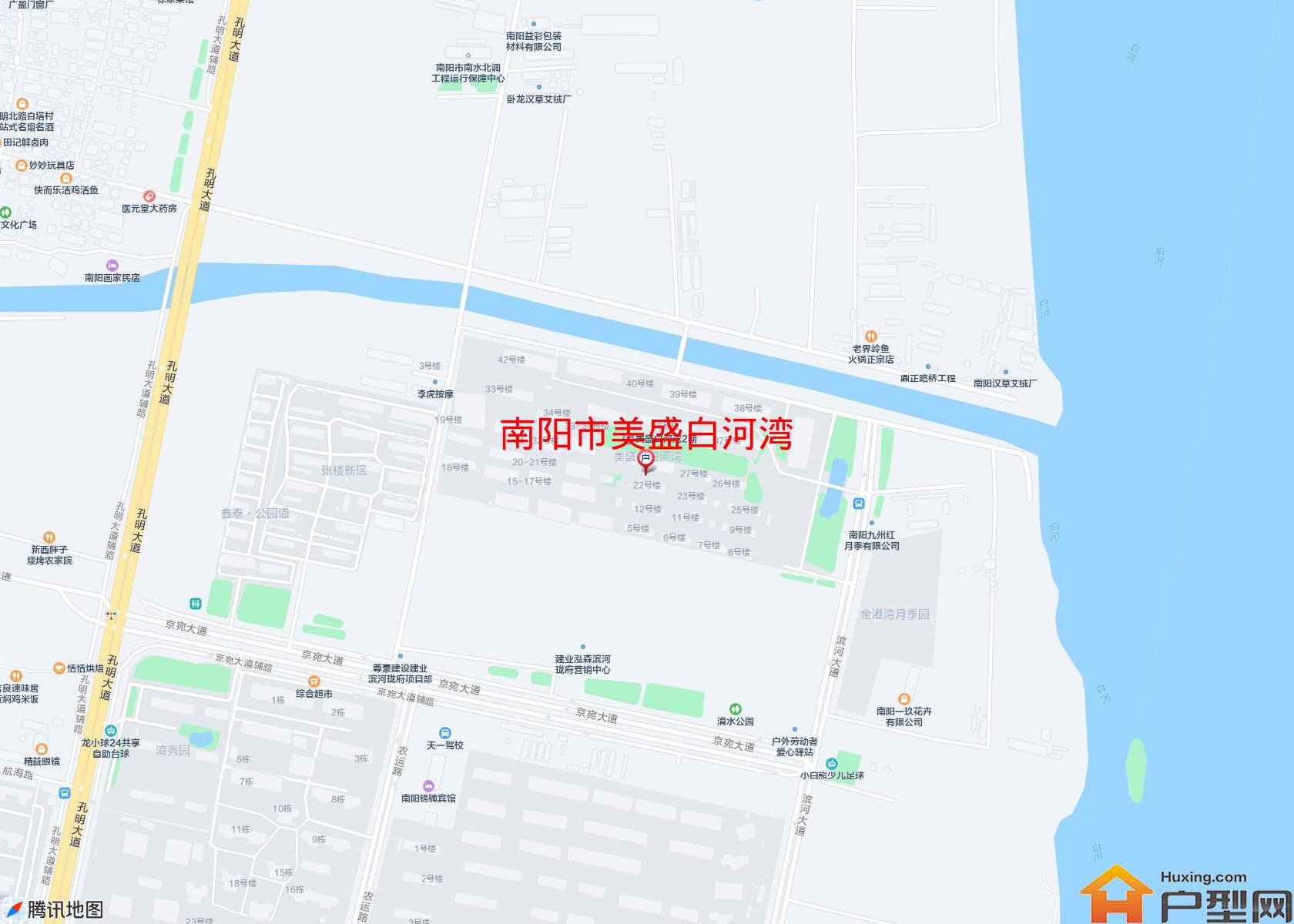 美盛白河湾小区 - 户型网