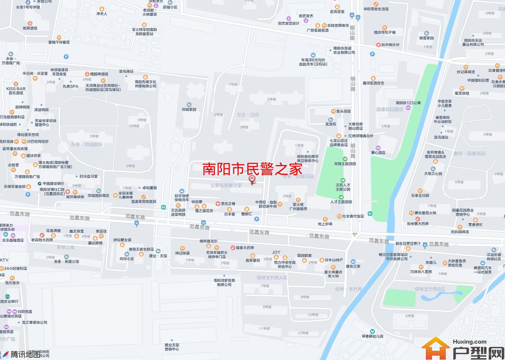 民警之家小区 - 户型网