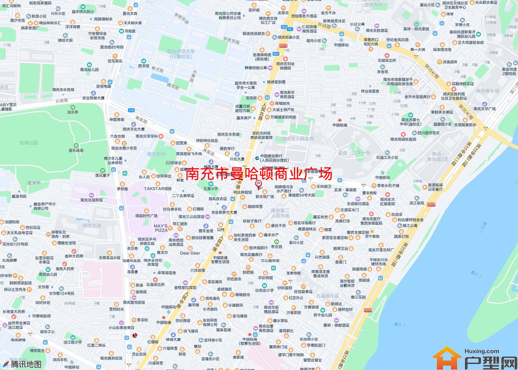 曼哈顿商业广场小区 - 户型网