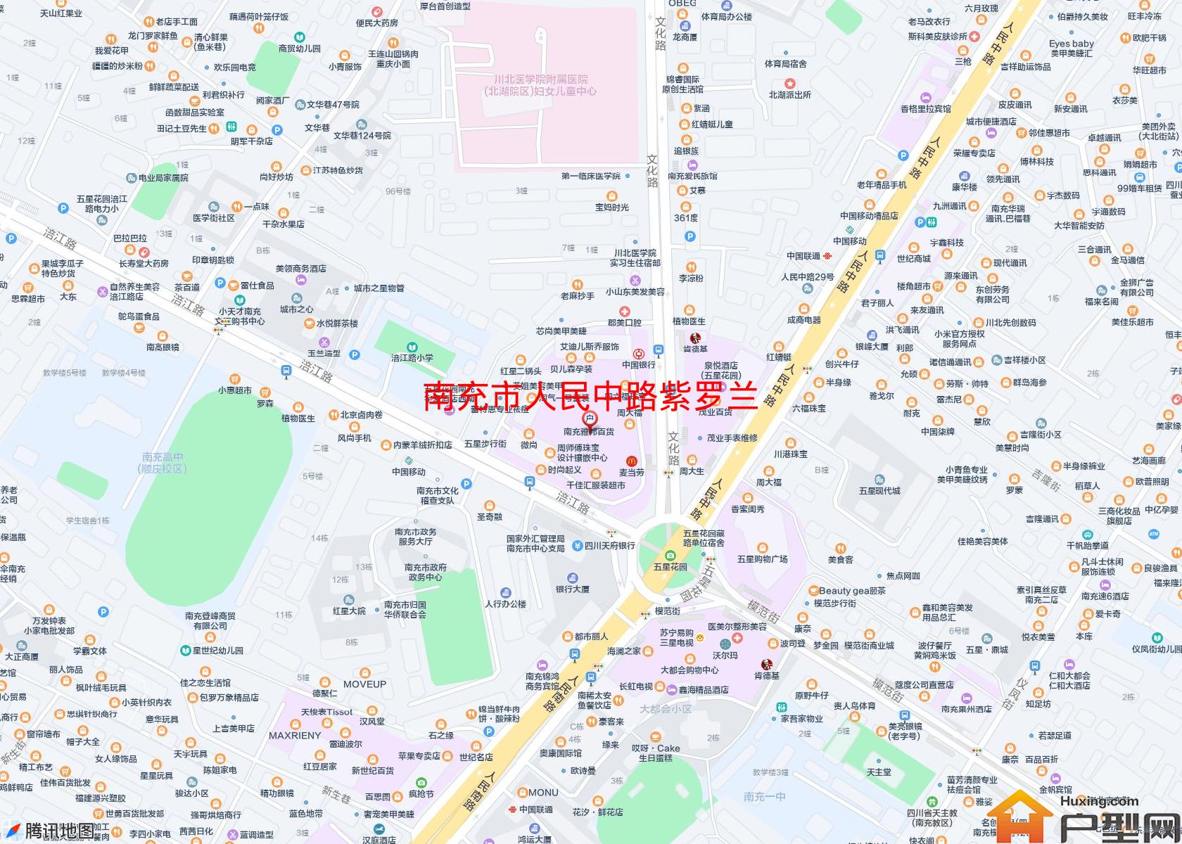 人民中路紫罗兰小区 - 户型网