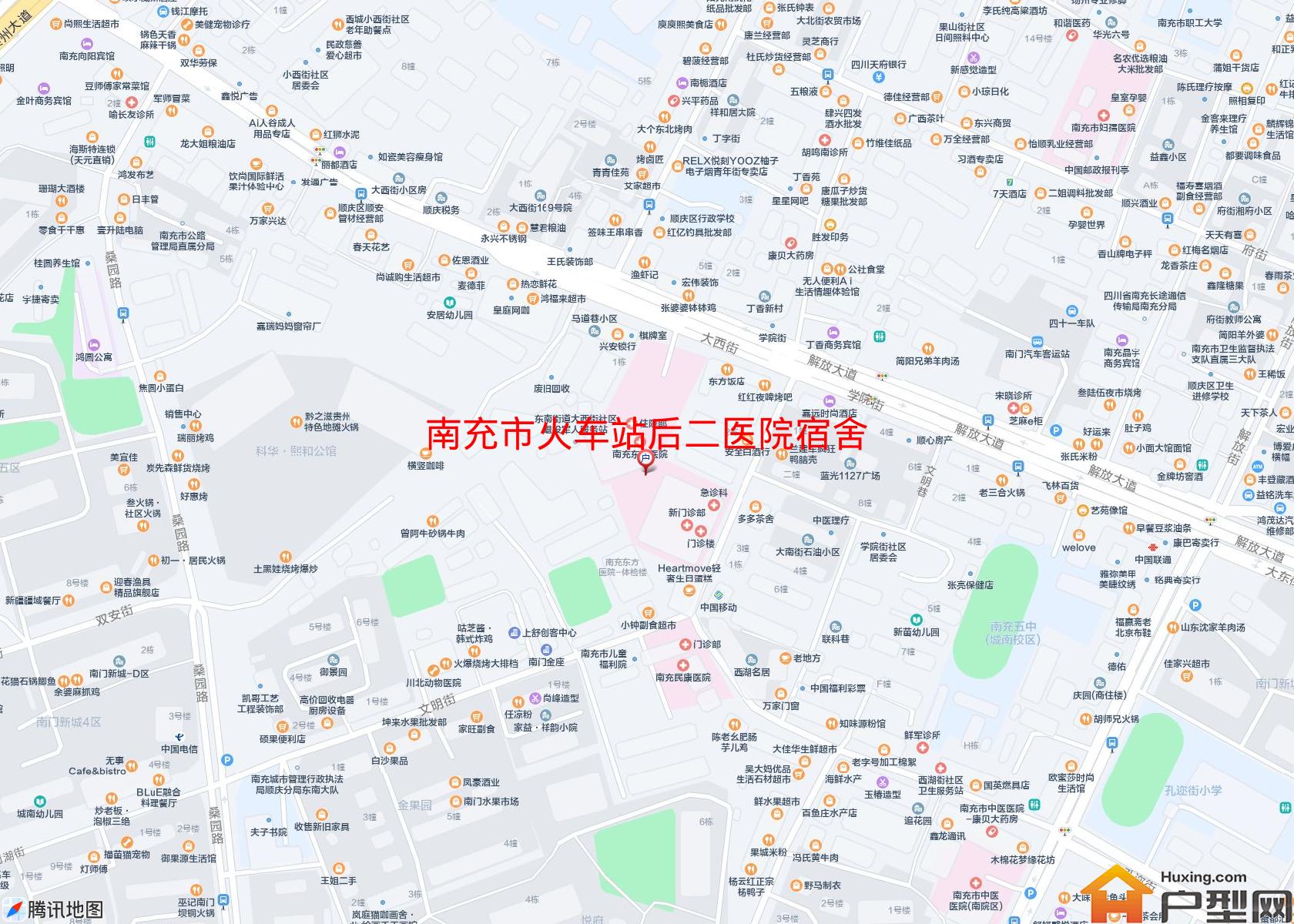 火车站后二医院宿舍小区 - 户型网