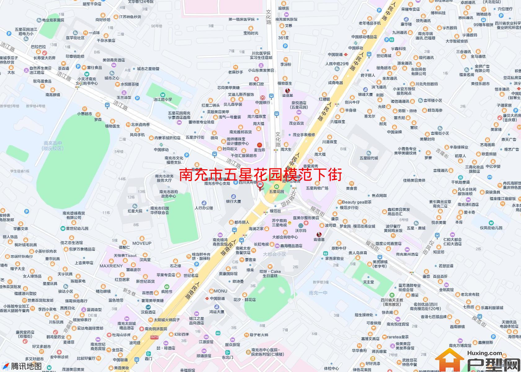 五星花园模范下街小区 - 户型网