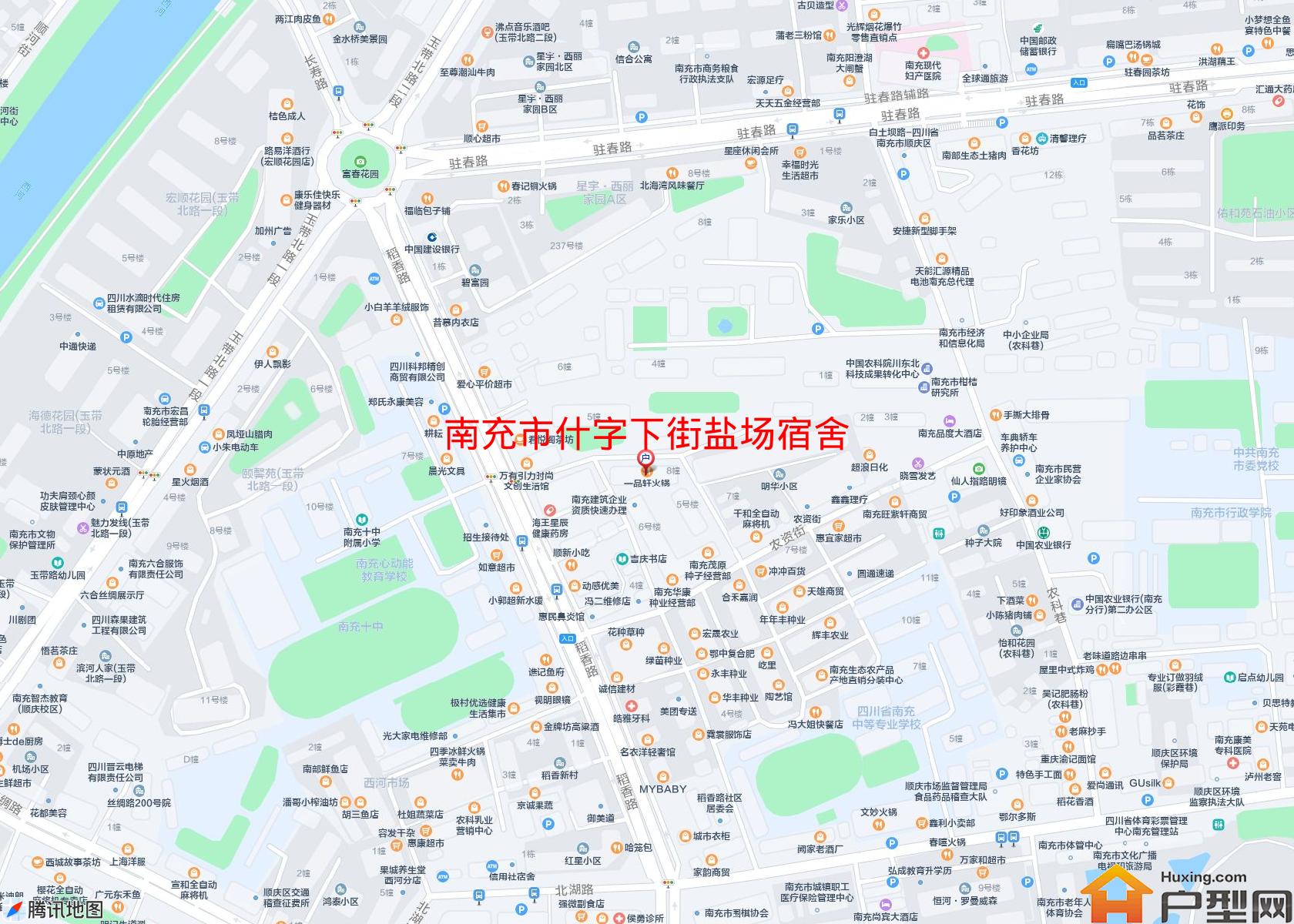 什字下街盐场宿舍小区 - 户型网