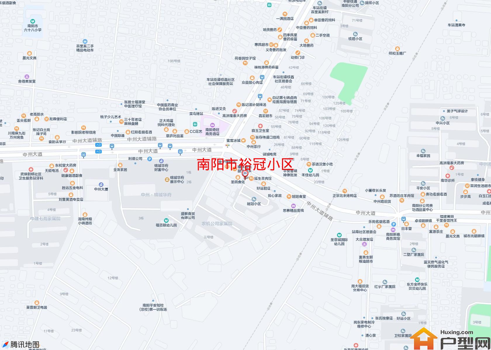 裕冠小区小区 - 户型网