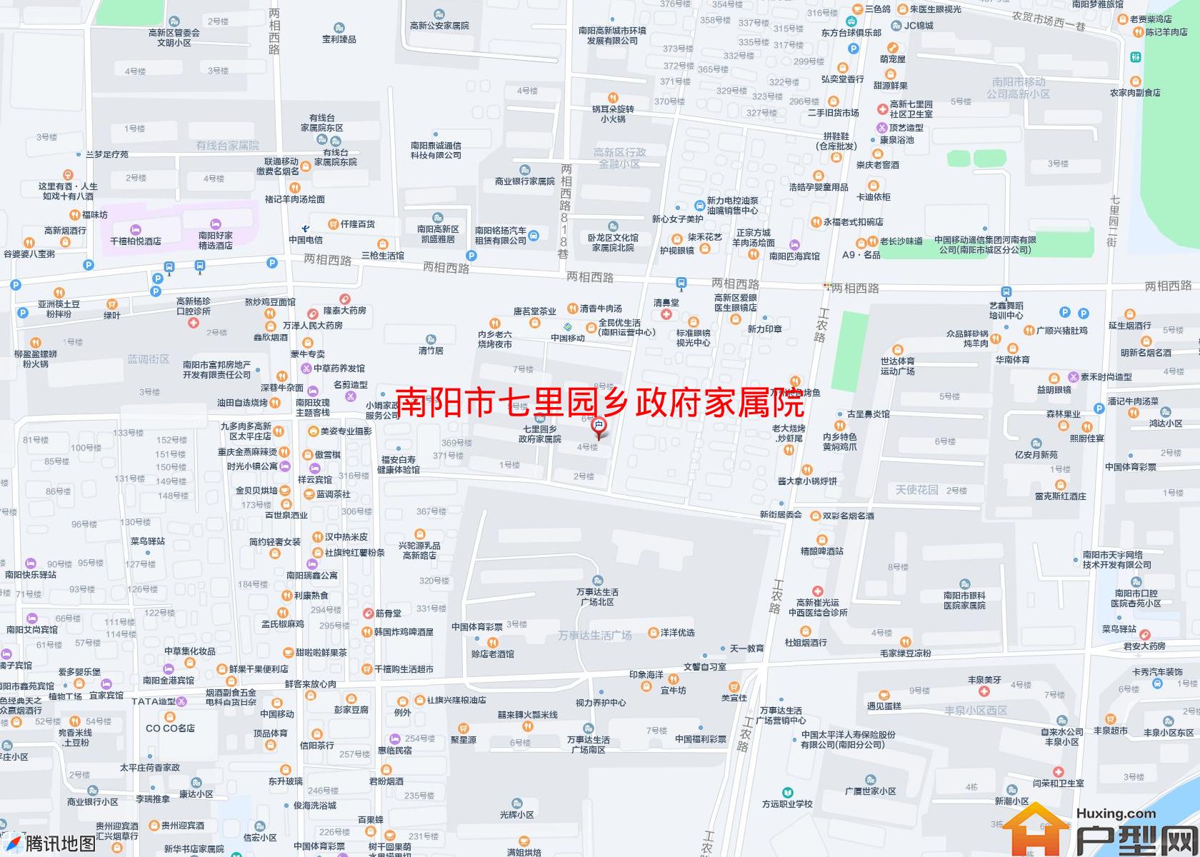 七里园乡政府家属院小区 - 户型网